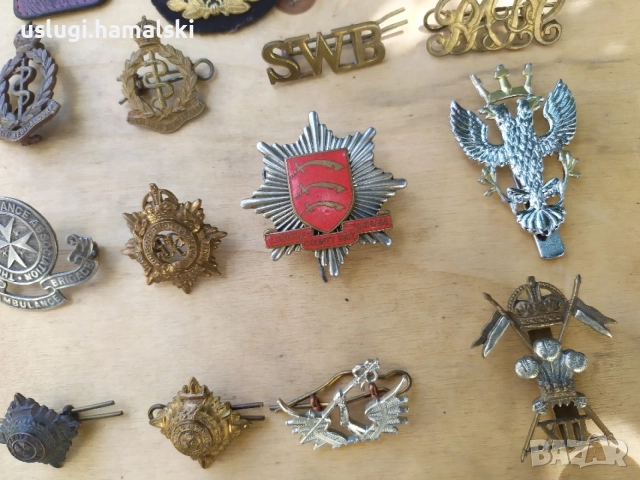 Лот стари военни нагръдни знаци и кокарди, снимка 8 - Антикварни и старинни предмети - 55198745