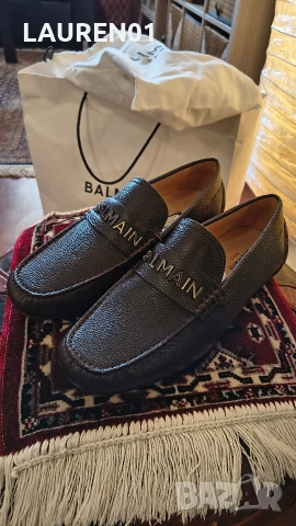 Обувки на Balmain , снимка 3 - Мокасини - 54653917