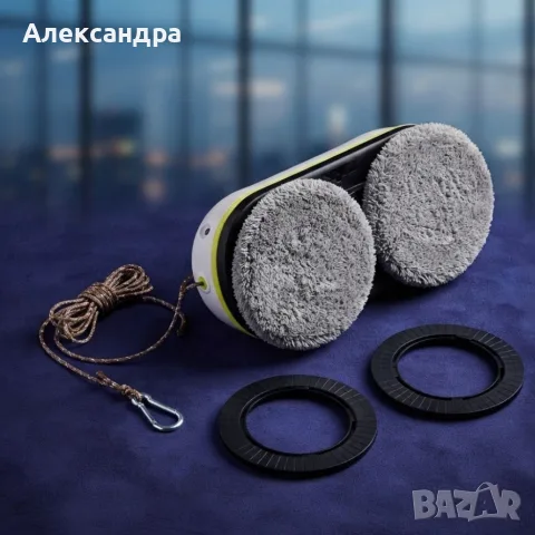 Интелигентен робот за прозорци W15S – автоматично пръскане и мощно засмукване 2800 Pa, снимка 2 - Прахосмукачки - 55669853