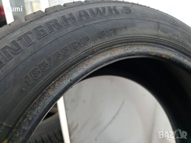 4бр зимни гуми 185/55/15 FIRESTONE L06152, снимка 6 - Гуми и джанти - 55143605