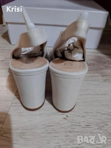 Дамски обувки естествен велур и естествена кожа, снимка 6 - Дамски обувки на ток - 54000691