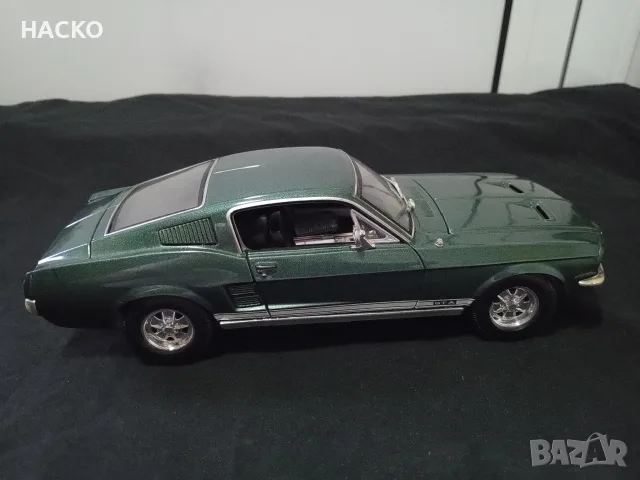 Колекционерски Модел Ford Mustang GTA Fastback 1967г. Мащаб 1:18 внос от Англия, снимка 4 - Колекции - 55314646