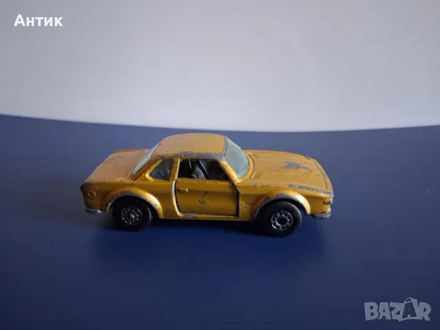 Стара Метална Количка MatchBox BMW 3.0 CSL България, снимка 5 - Колекции - 55593440