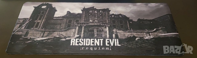 Resident Evil Requiem Mousepad R.P.D Racoon City Police Department Destroyed, снимка 3 - Джойстици и геймпадове - 54526048