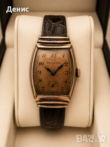 Bulova Tank Art Deco Vintage - Подсекунда, USA, Cal. 10BA