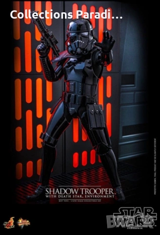 Hot Toys Star Wars Shadow Trooper колекционерска фигура 1/6, снимка 2 - Колекции - 54042828