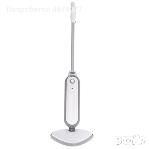 Мощен парен моп 1300W – дълбоко почистване, 25 г/мин пара и приставка за килими, почистване без хими