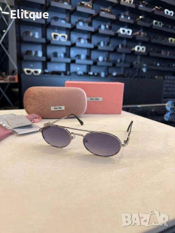 Очила + висок клас калъф + на марката кутия + сертификат + кърпичка miu miu cartier Christian Dior , снимка 3 - Слънчеви и диоптрични очила - 54603241