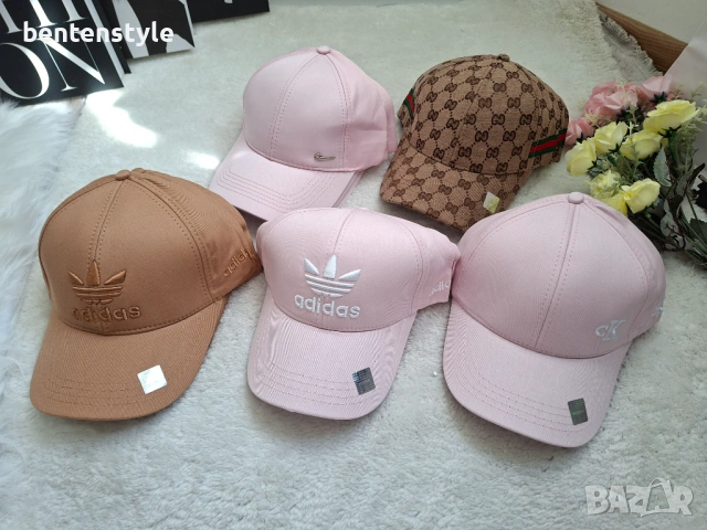 Дамски шапки Nike Calvin Klein Adidas Gucci, снимка 2 - Други - 54589024