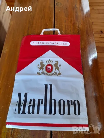 Стара найлонова торбичка Marlboro #6, снимка 2 - Колекции - 55302027