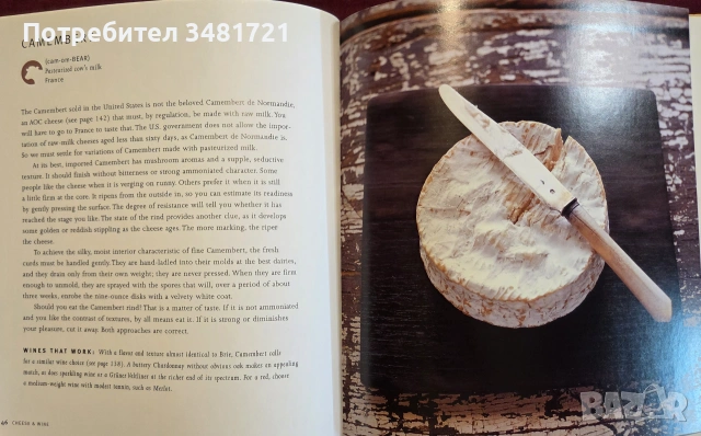 Вина и сирена - справочник за подбор и съчетание / Cheese and Wine. A Guide to Selecting, Pairing, a, снимка 10 - Кулинария - 55064949