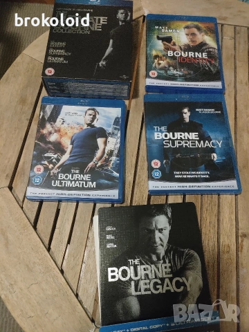 колекция Джеймс Борн Bourne blu ray