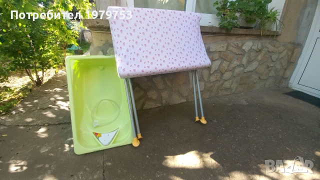 Бебешко корито с повивалник, снимка 5 - За банята - 54736880