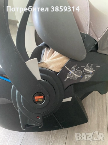Столче за кола BeSafe Stokke iZi Go X1 без база, снимка 8 - Столчета за кола и колело - 54890926