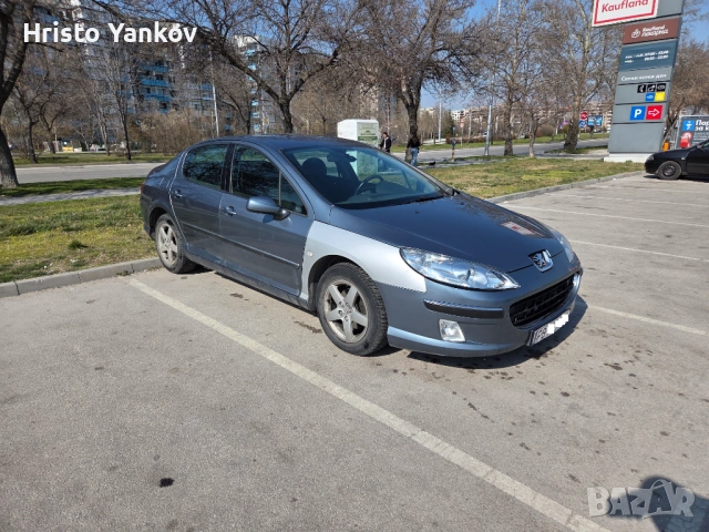 Peugeot 407 2.0 HDi (2005) | 136 к.с. | 6 скорости | Алкантара | Каско | Пловдив, снимка 6 - Автомобили и джипове - 54020908