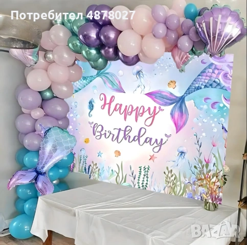 Комплект балони – 97 елемента за приказна декорация, снимка 8 - Декорация за дома - 55253608