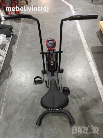 Употребяван Въздушен велоергометър inSPORTline Airbike Basic II, снимка 5 - Велосипеди - 54982637