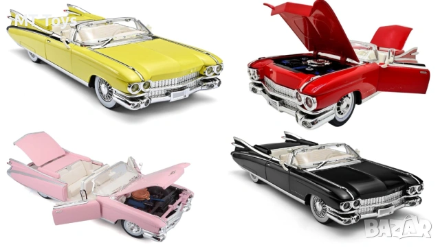 Метална кола Cadillac Eldorado Cabriolet - 1:18