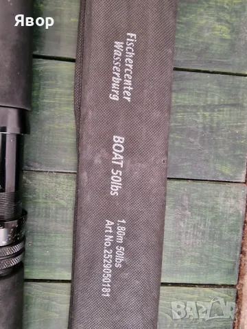 Морска лодъчна въдица Fischercenter BOAT 50 lbs, 1.80 m, снимка 3 - Въдици - 55595945