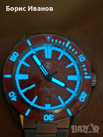 Swordfish 42mm SS 'Spark', снимка 4 - Мъжки - 55012536