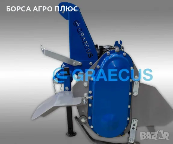 GRAECUS Фреза навесна Гръцка EF125-M, снимка 2 - Селскостопанска техника - 55397850