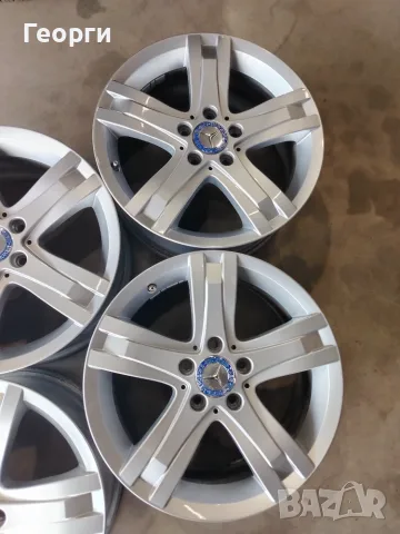 4бр.алуминиева джанта 17цола за Mercedes 5x112, снимка 2 - Гуми и джанти - 55347915