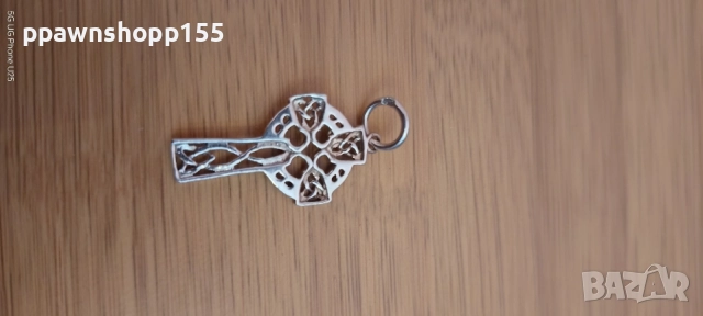 Сребърна висулка 925 – 2,40, снимка 4 - Колиета, медальони, синджири - 55644209