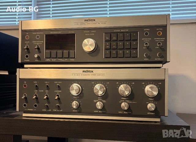 Revox B-750MK2 & Revox B-760, снимка 3 - Ресийвъри, усилватели, смесителни пултове - 54574636