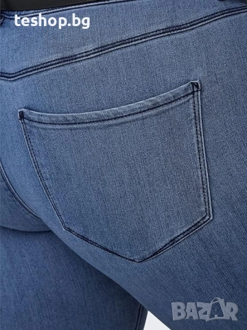 Дънки Оnly Carmakoma DENIM Carthunder Push Up Reg SK MBD Noos 52 размер, снимка 4 - Дънки - 54181232