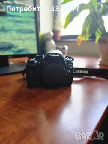 Canon EOS 1200D + 18-55mm | Много запазен | Само 6314 кадъра | SD 16GB