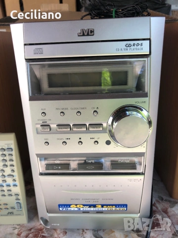 JVC UX-J50 Micro Component System в почти ново състояние. , снимка 10 - Аудиосистеми - 54490958