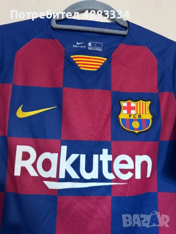 Nike -FC Barcelona 19/20 Home Jersey Red Blue., снимка 3 - Тениски - 55249252