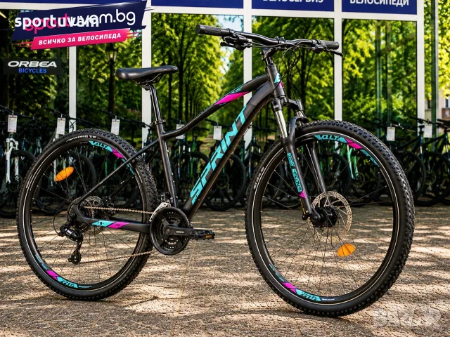 НОВ Планински Велосипед Maverick Lady 27.5 Black Matte / Reseda Violet - БЕЗПЛАТНА ДОСТАВКА