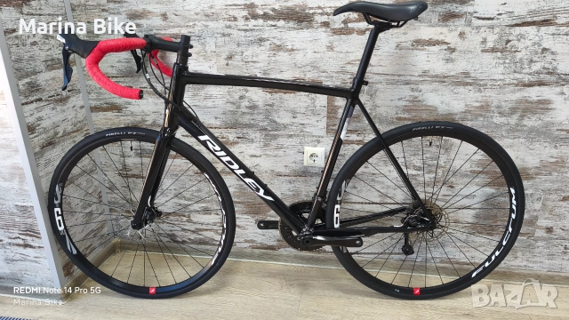Алуминиев шосеен велосипед Ridley Fenix SLA Shimano 105 Fulcrum 900 | L, снимка 12 - Велосипеди - 55082724