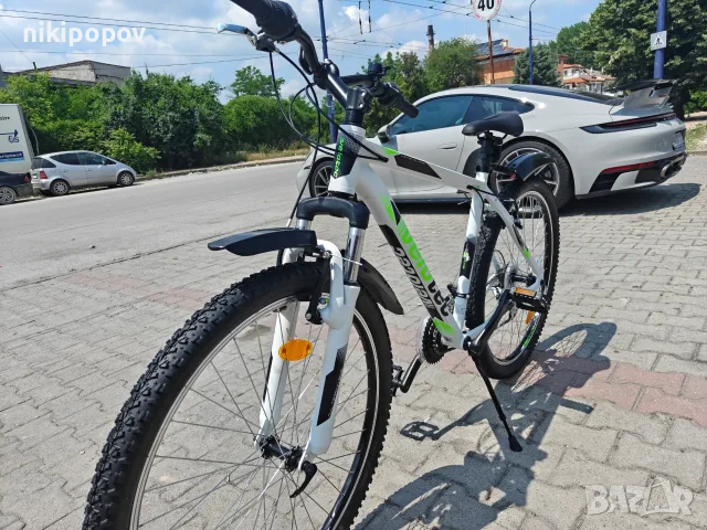 PA Алуминиев велосипед 27.5" PRO бял/зелен, снимка 7 - Велосипеди - 55553634