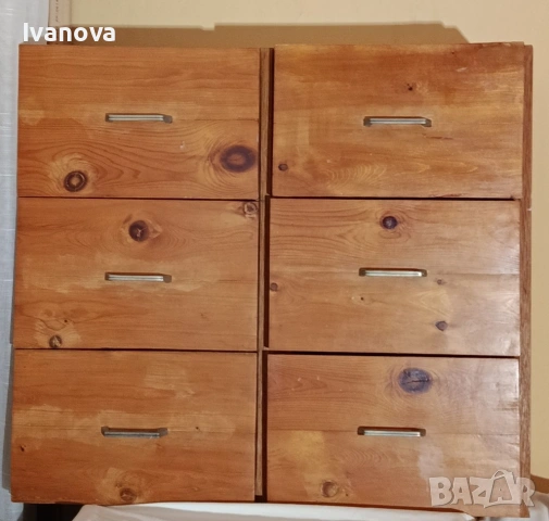 Шкаф масивен с 6 чекмеджета