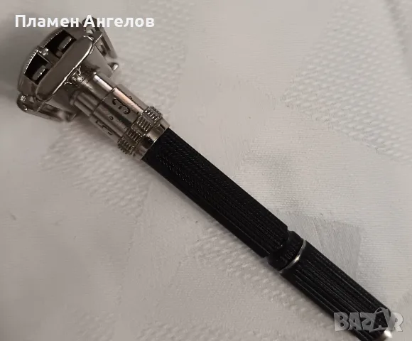 Ретро Самобръсначка Gillette Super Adjuatable "Black Beautu" 1975+5ножчета, снимка 6 - Други ценни предмети - 55399476