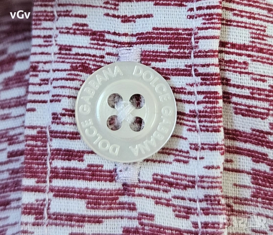 Мъжка риза Dolce&Gabbana - L , снимка 3 - Ризи - 54165035