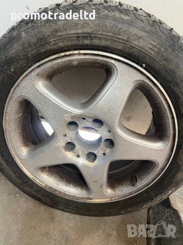 Гуми с джанти Мерцедес 205/55/R16, снимка 3 - Гуми и джанти - 55057896