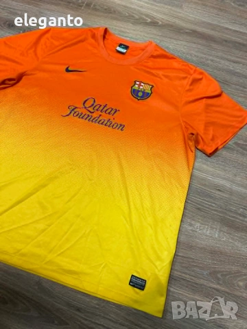 Оригинална мъжка футболна тениска Nike x Barcelona Away / Гостуваща 2012/13 , XXL размер , снимка 3 - Спортни дрехи, екипи - 54369422