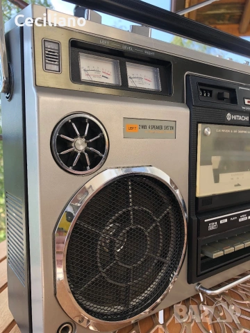 Радиокасетофон HITACHI TRK-8155E, снимка 9 - Радиокасетофони, транзистори - 54997712