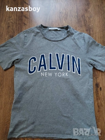 CALVIN KLEIN - страхотна мъжка тениска L, снимка 7 - Тениски - 55212307