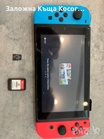 Nintendo Switch + FIFA 22 + 256GB, снимка 2 - Nintendo конзоли - 54302445