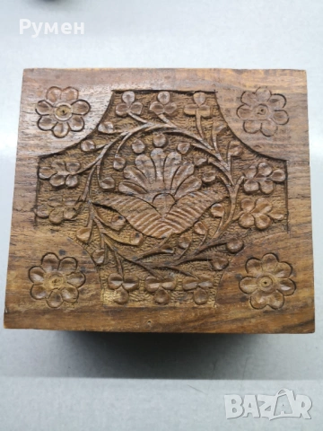 Кутия дърворезба за бижута и дребни вещи , снимка 6 - Декорация за дома - 54234268
