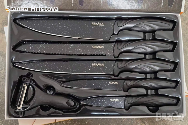 Комплект Ножове Alkana., снимка 2 - Прибори за хранене, готвене и сервиране - 54596372
