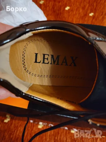 Lemax-мъжки обувки №43, снимка 9 - Официални обувки - 55417354