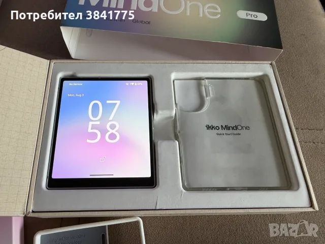 Ikko Mind One Pro 256gb with keyboard рядък и интересен смарфон, нов, снимка 6 - Други - 55604011