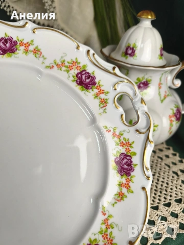 Барок и красота Lichte ГДР за ценители , снимка 4 - Чаши - 55287100