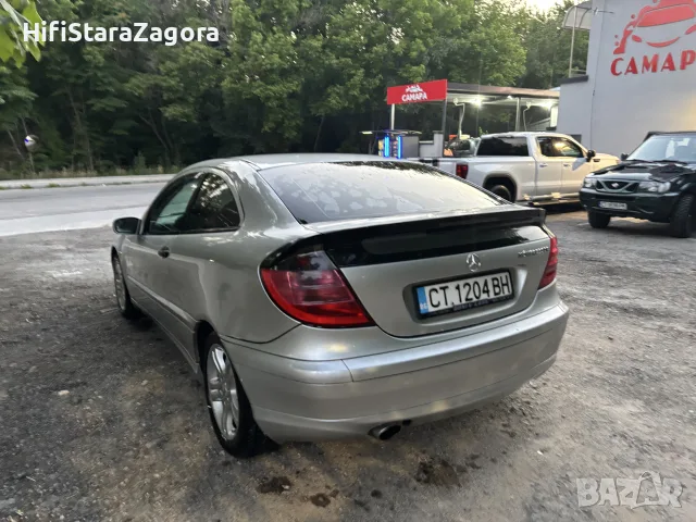 Мерцедес ц200 Газ - Бензин - Автоматик , снимка 2 - Автомобили и джипове - 55583458