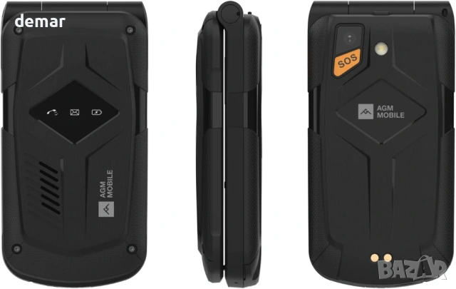 AGM M10 rugged 4G LTE мобилен телефон (двойна SIM) с SOS и факел, снимка 7 - Телефони с две сим карти - 54924367